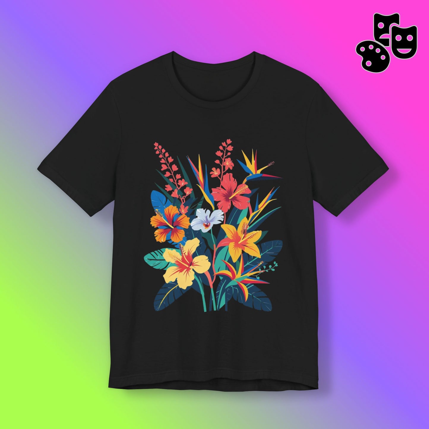 Tropical Flowers Tee