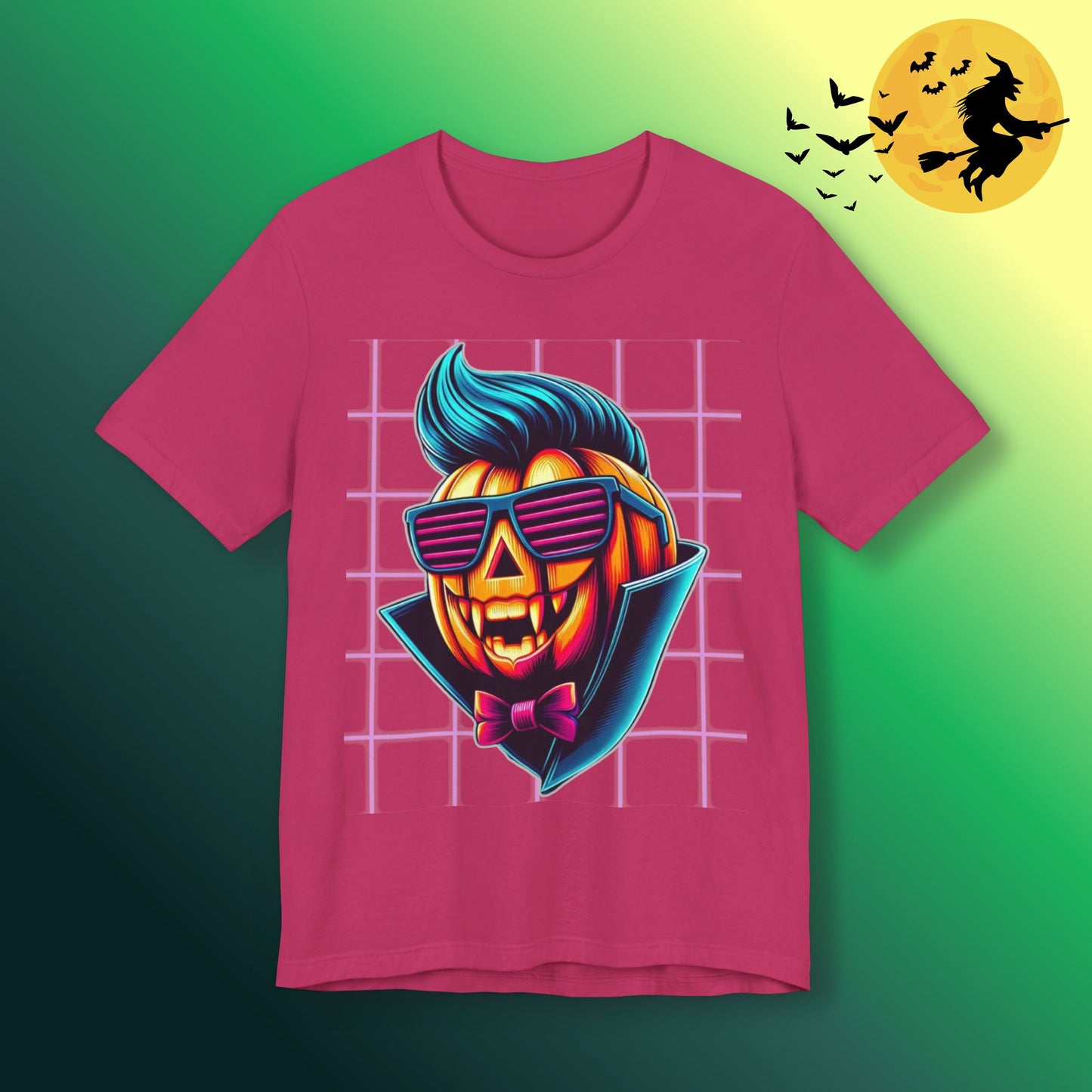 Retro Pumpkin Vampire