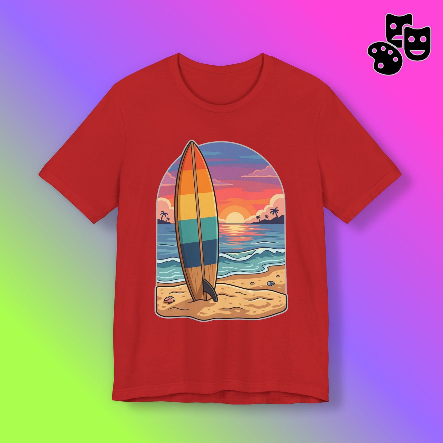 Surfboard Sunset