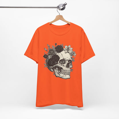 Skull Floral Tee
