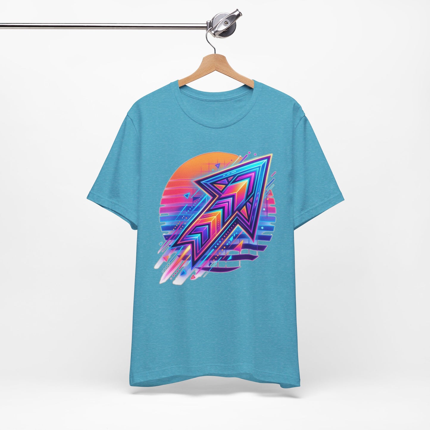 Retro Neon Arrow