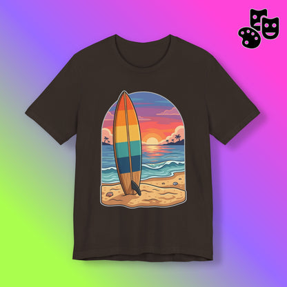 Surfboard Sunset
