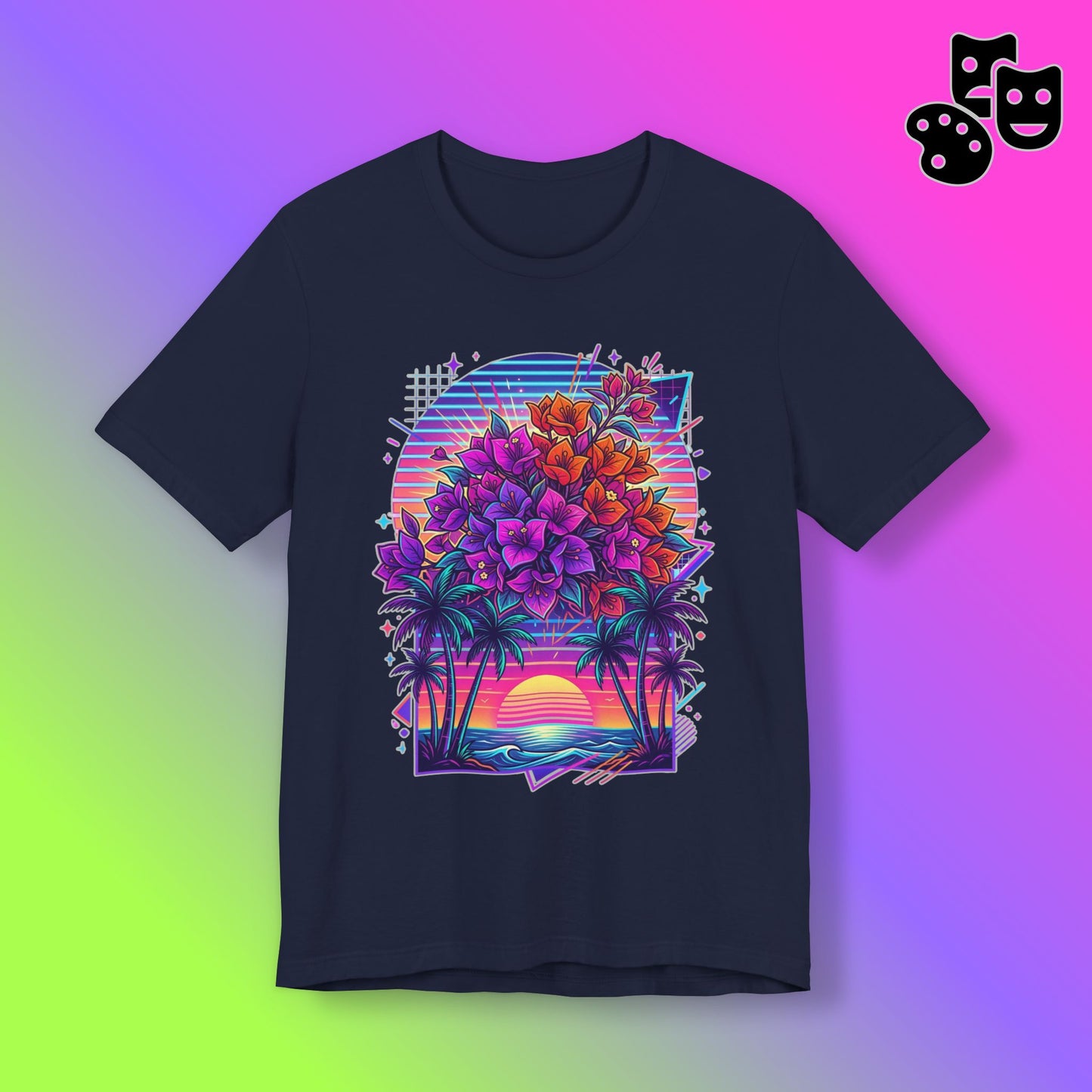 Tropical Sunset Floral