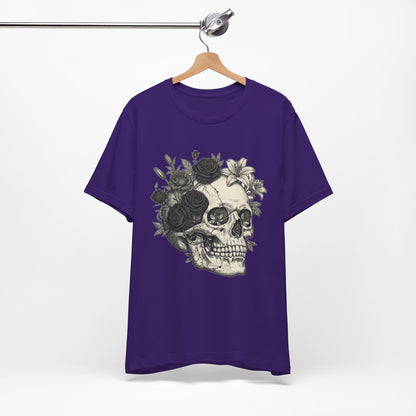 Skull Floral Tee