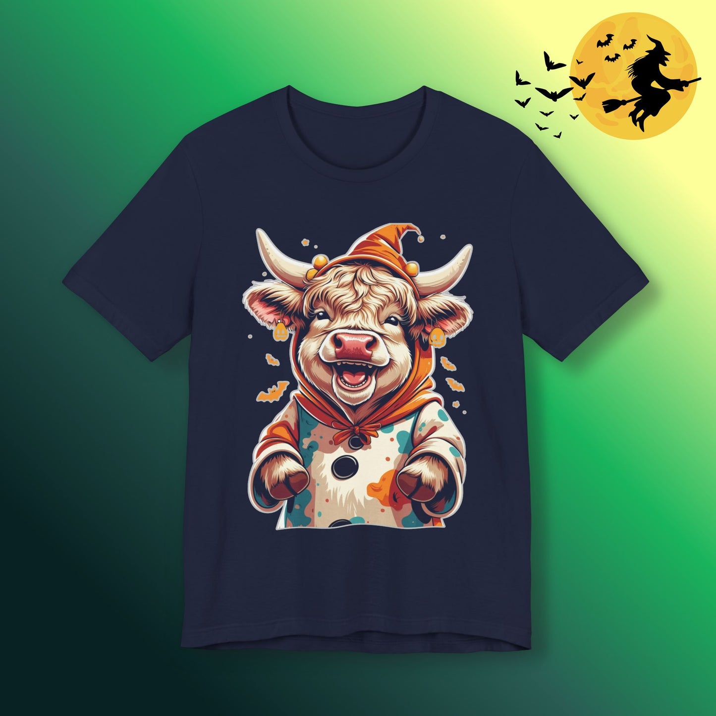 Halloween Cow Graphic