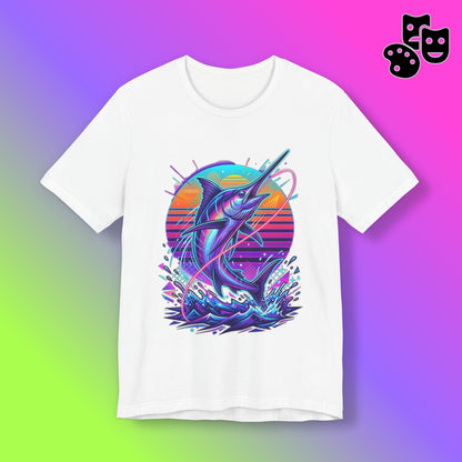 Neon Retro Marlin