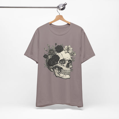 Skull Floral Tee