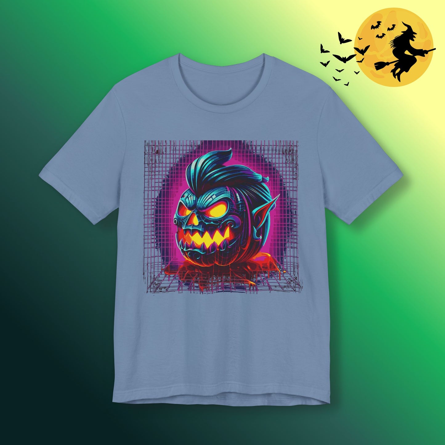 Halloween Vampire Pumpkin Tee