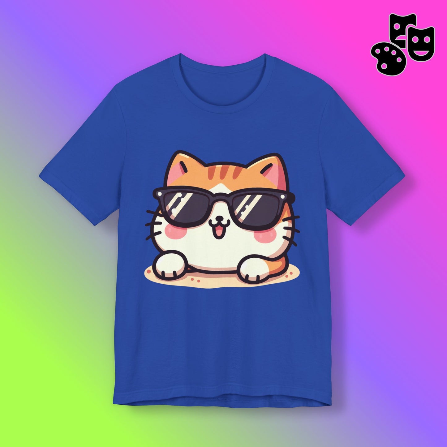 Cat Sunglasses Tee
