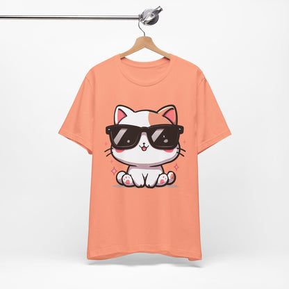 Cute Kitty Cat with Shades Tee