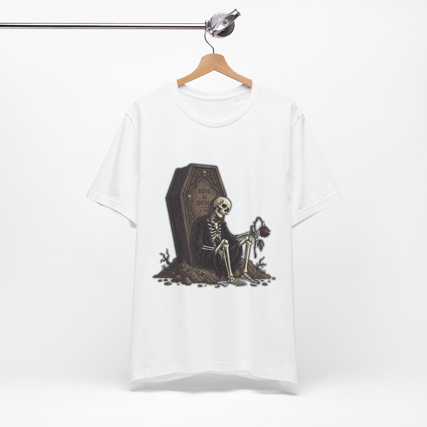 Skeleton waiting