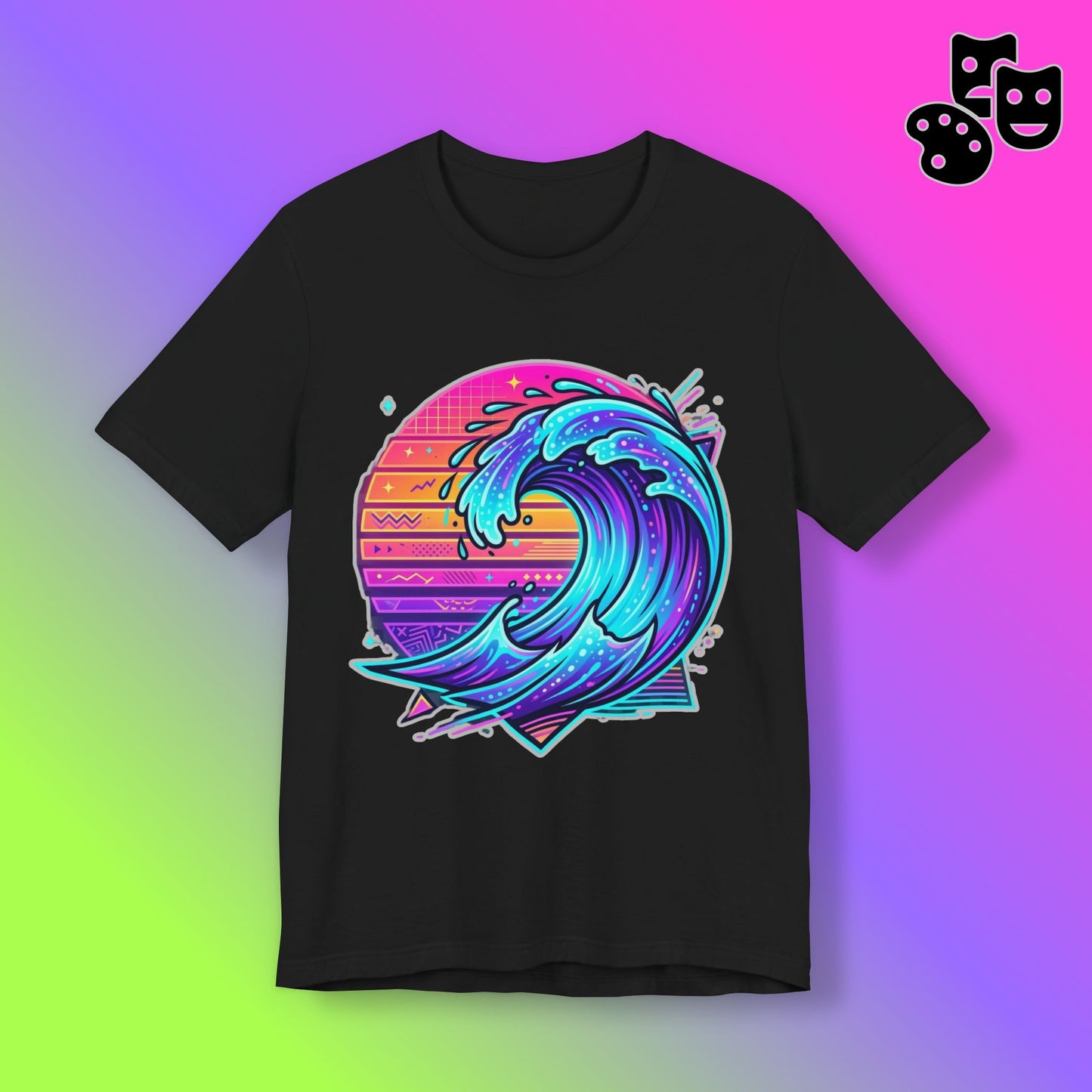 Retro Sunset Wave