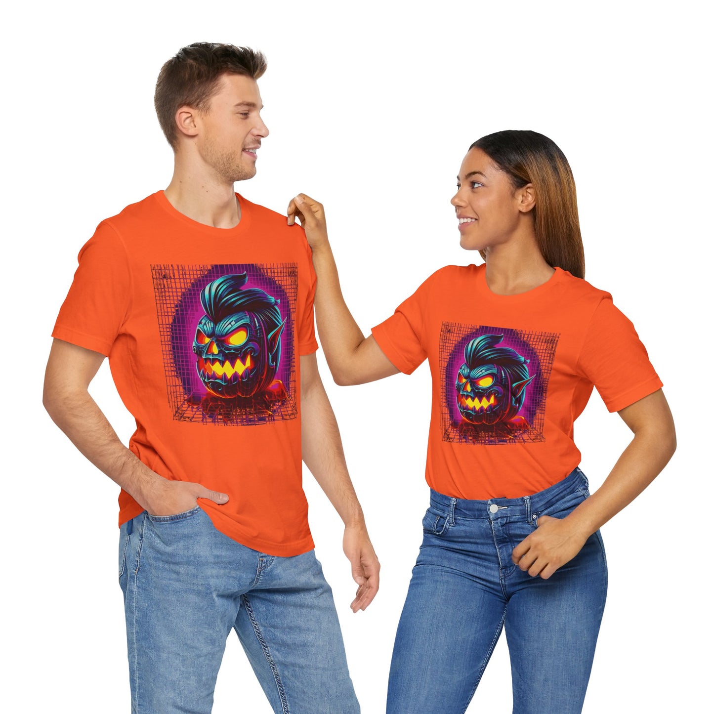 Halloween Vampire Pumpkin Tee