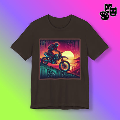 Adventure Awaits: Motorcycle Sunset