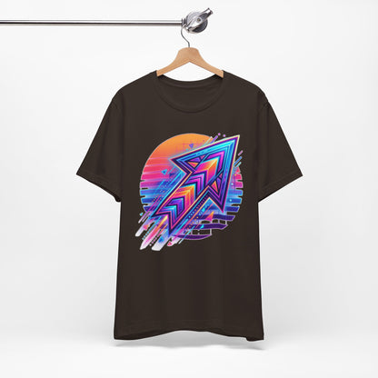 Retro Neon Arrow