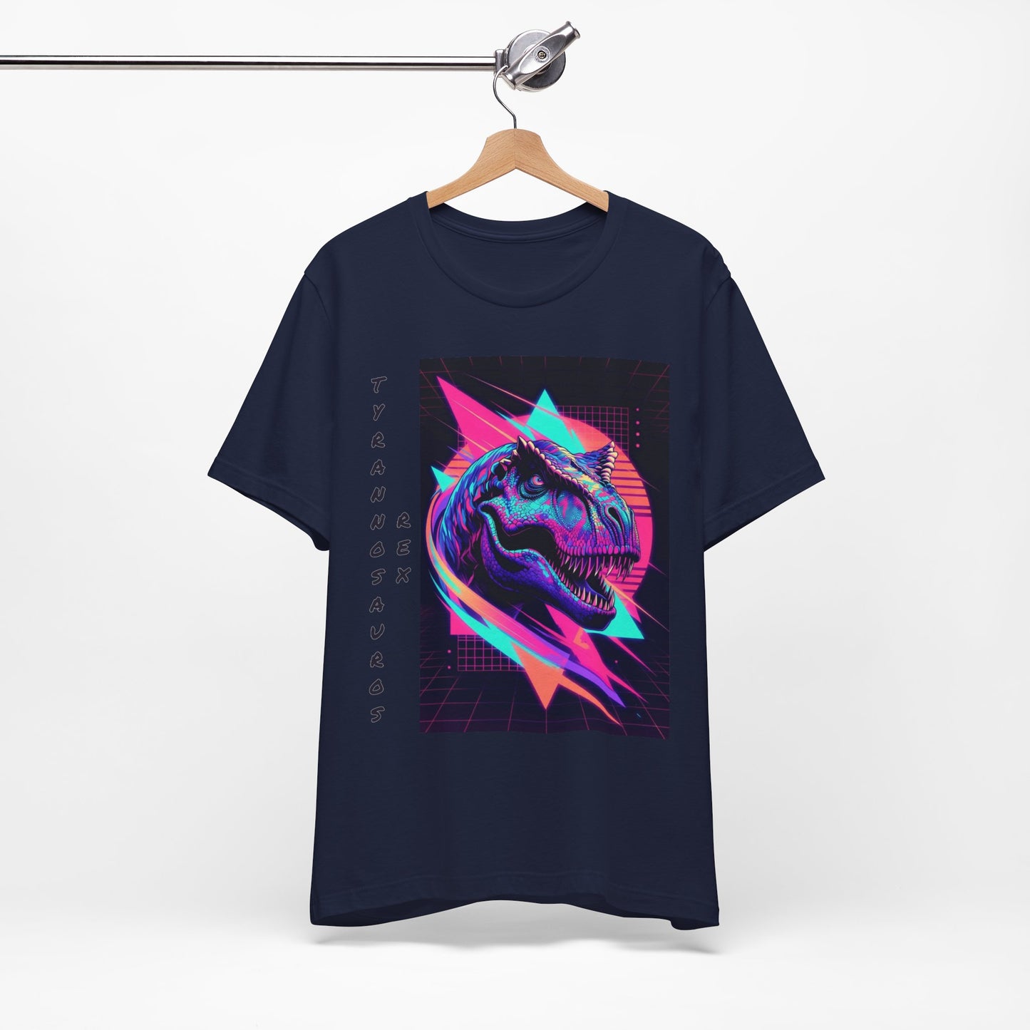 Retro Neon T-Rex