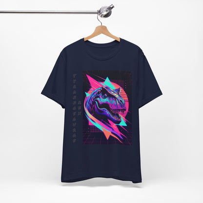 Retro Neon T-Rex