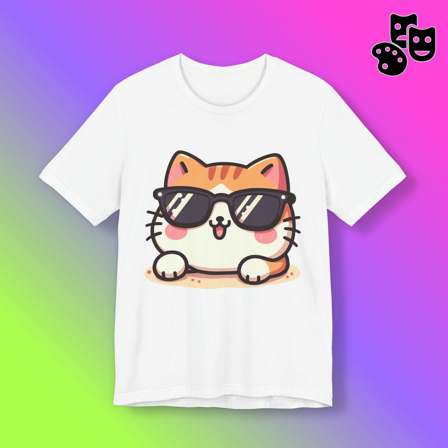 Cat Sunglasses Tee