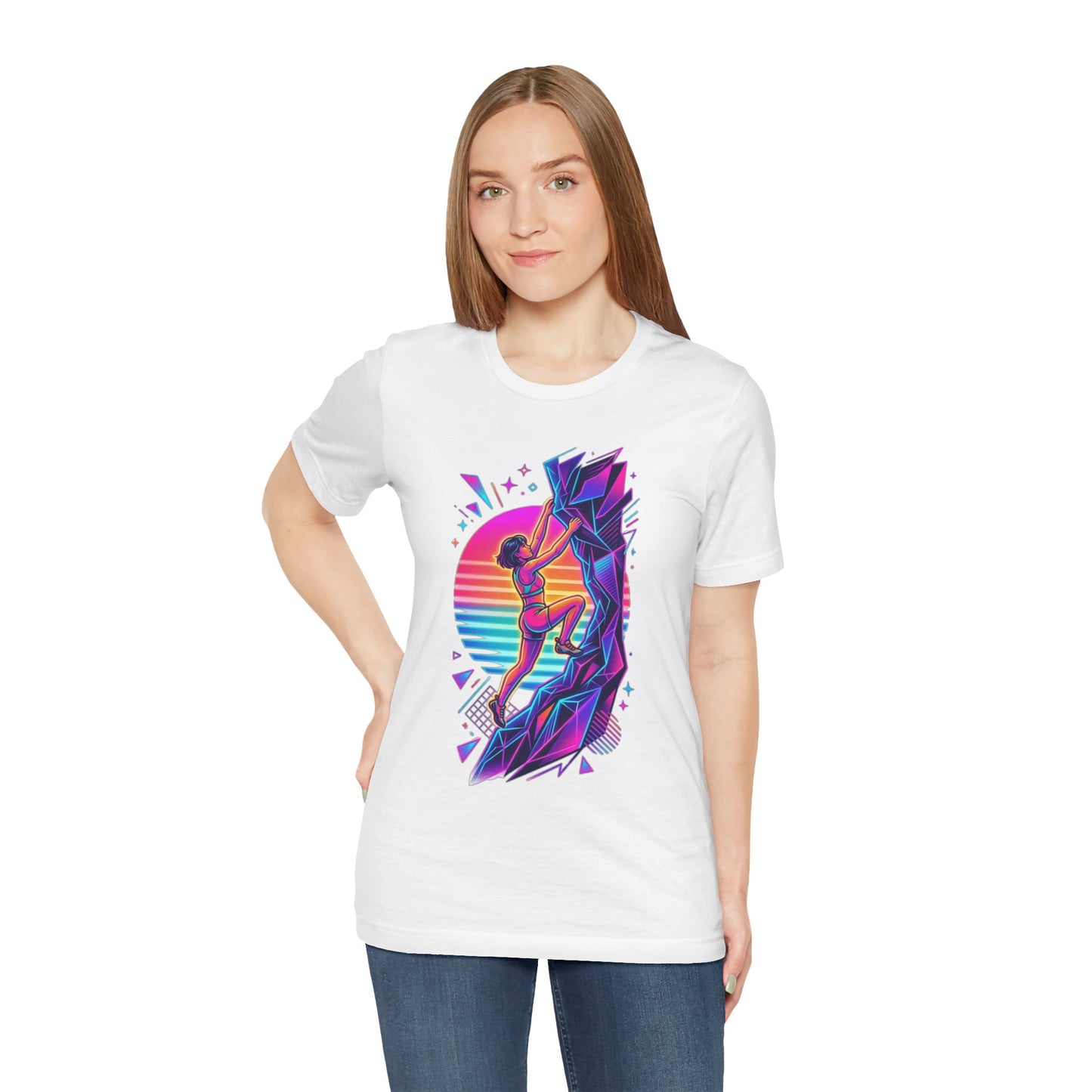Retro Rock Climber