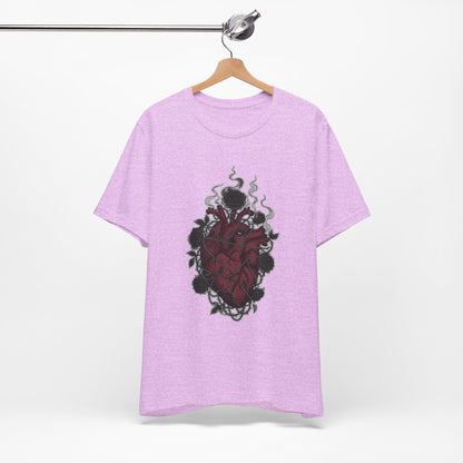 Dark Floral Gothic Heart