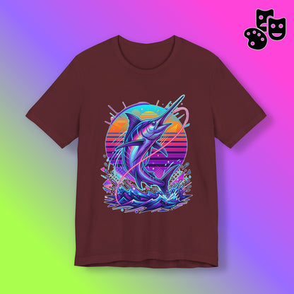 Neon Retro Marlin