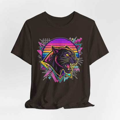 Retro Neon Panther
