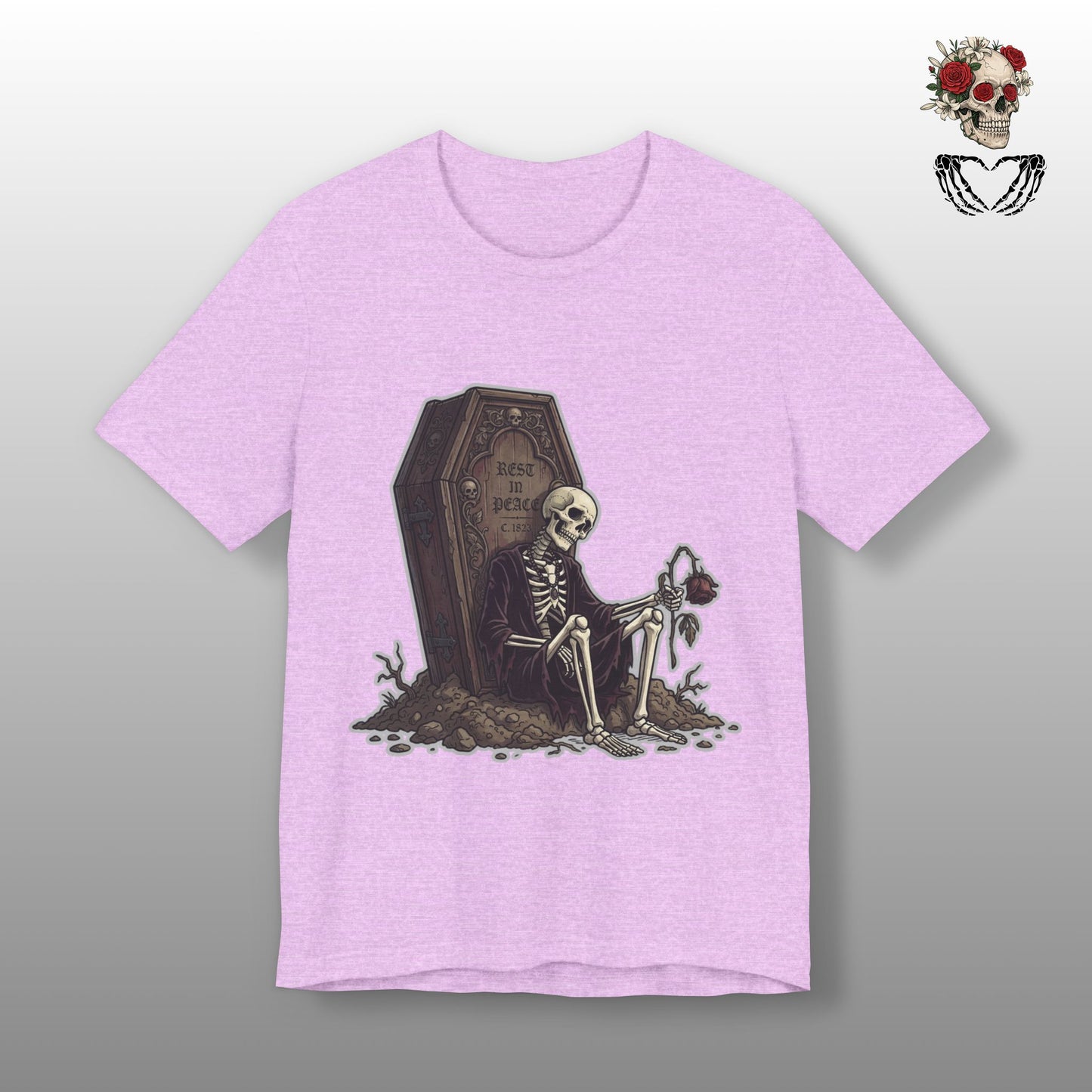 Skeleton waiting