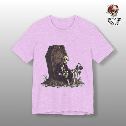 Skeleton waiting