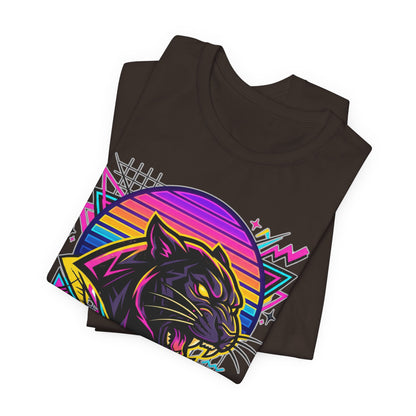 Retro Neon Panther