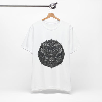 Gothic Skull & Bat
