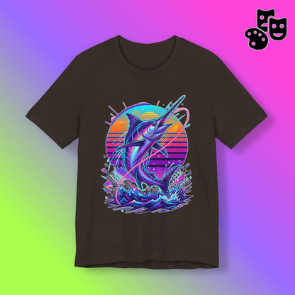 Neon Retro Marlin