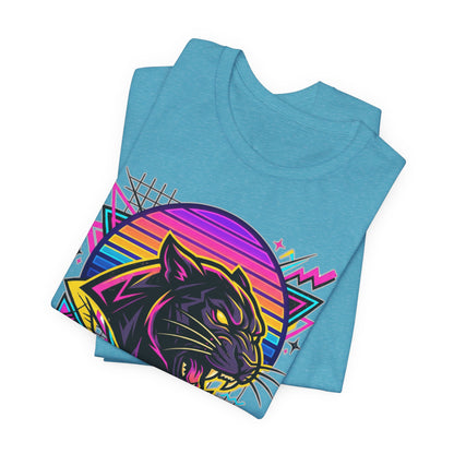 Retro Neon Panther