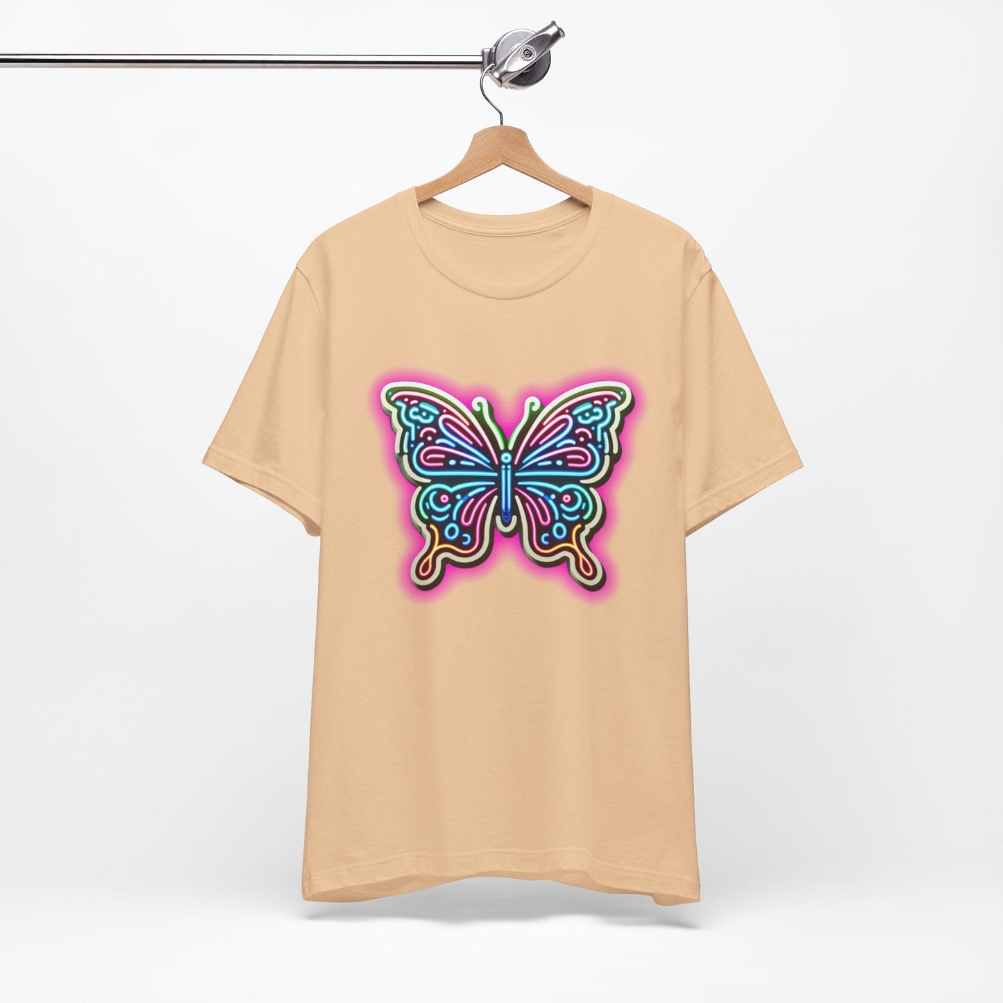 Butterfly Pink Glow Tee