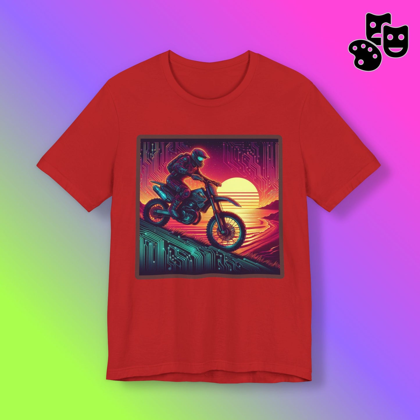 Adventure Awaits: Motorcycle Sunset