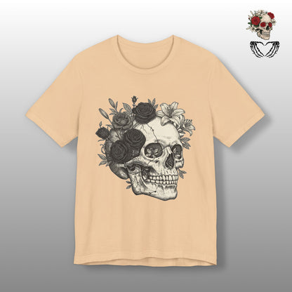 Skull Floral Tee