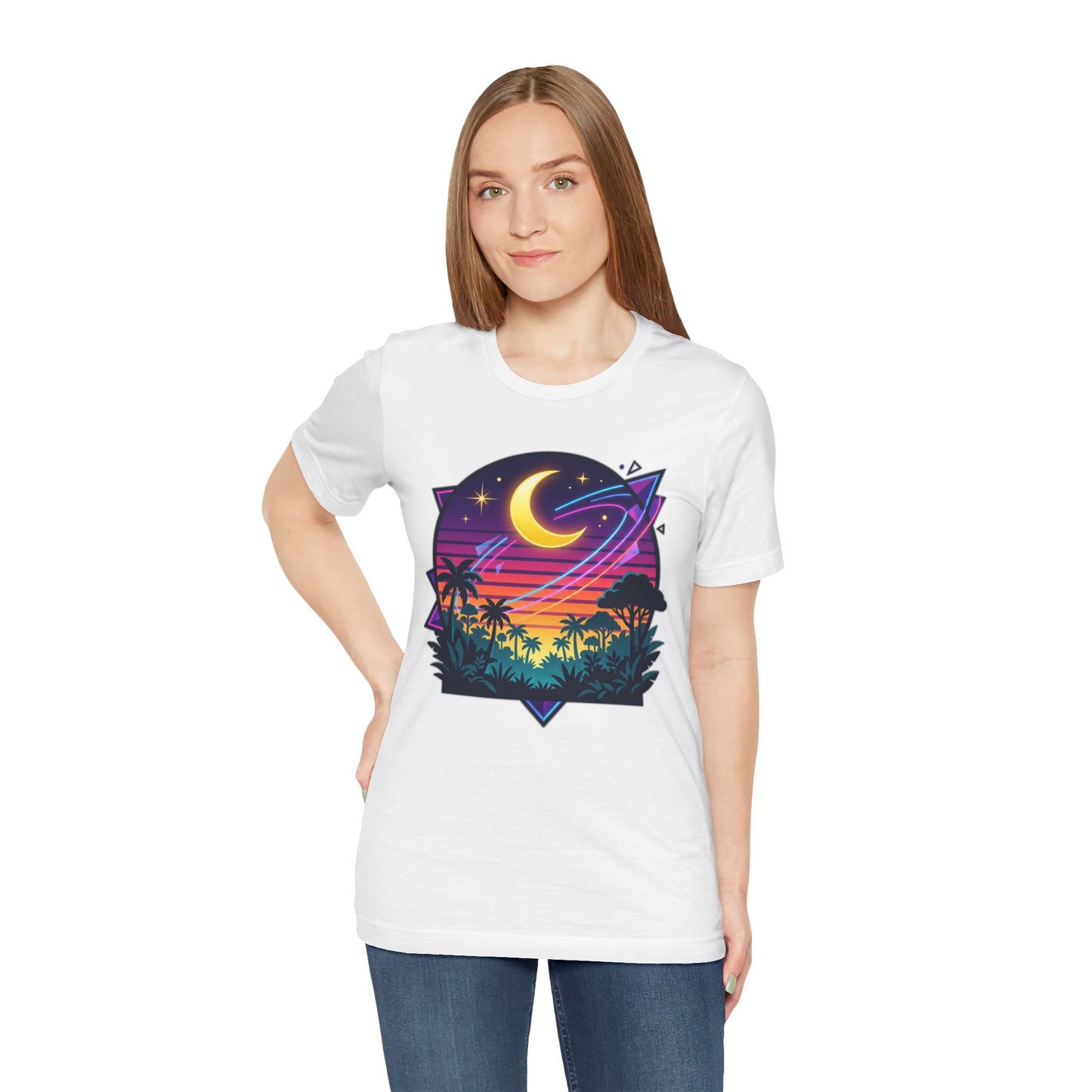 Retro Tropic Moon