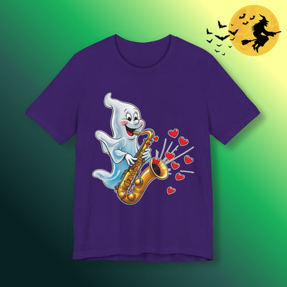 Ghost Playing Saxophone