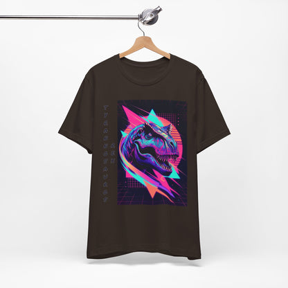 Retro Neon T-Rex