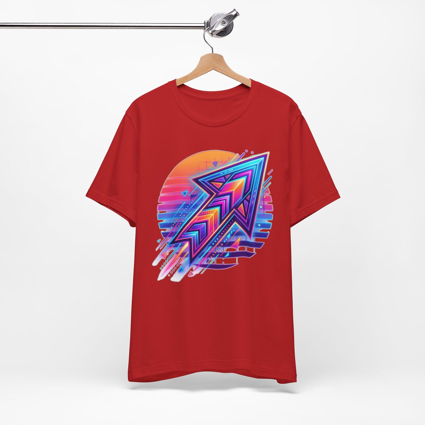 Retro Neon Arrow