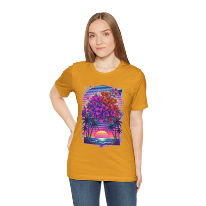 Retro Sunset Floral