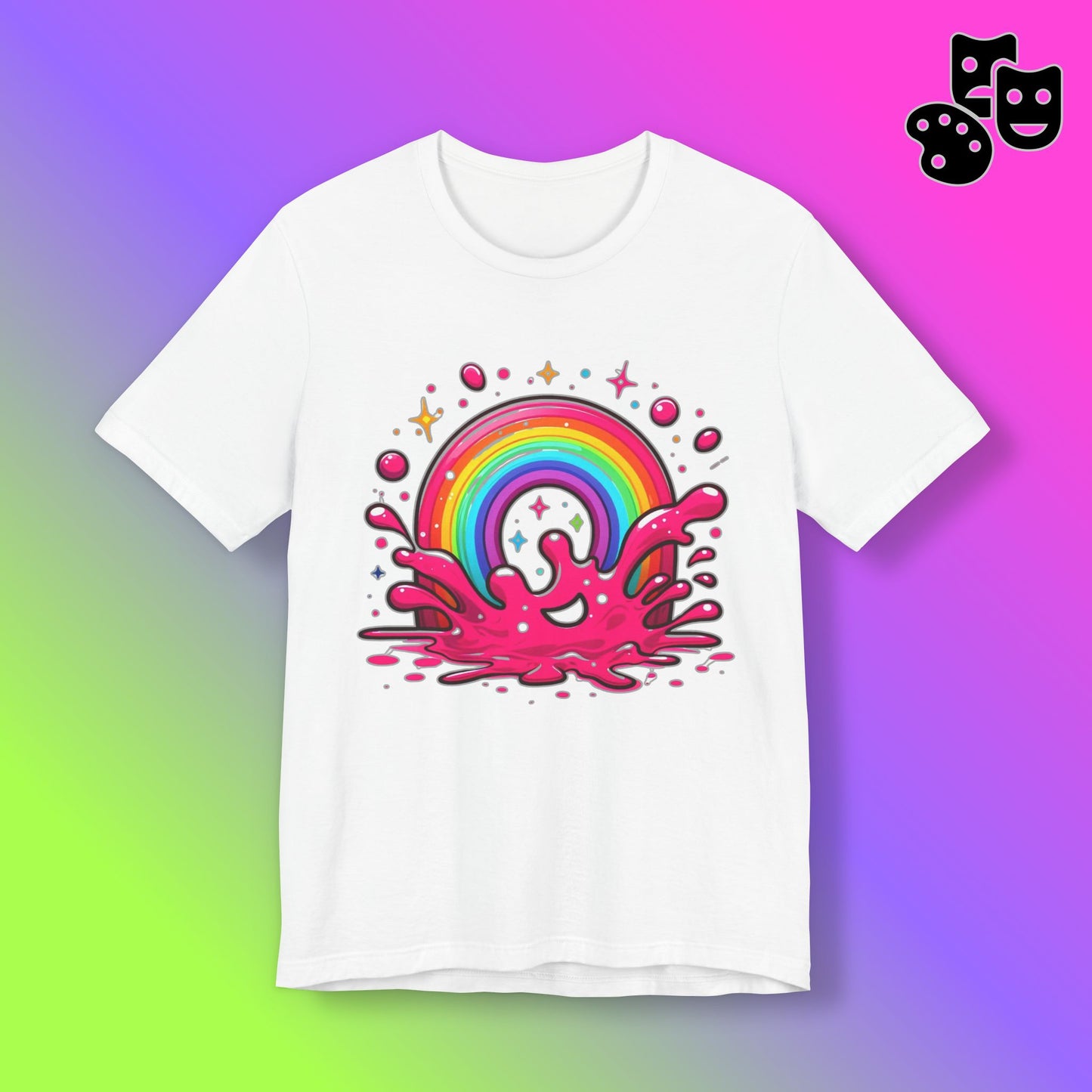 Rainbow Paint Splash