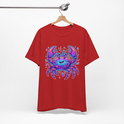 Neon Cute Crab