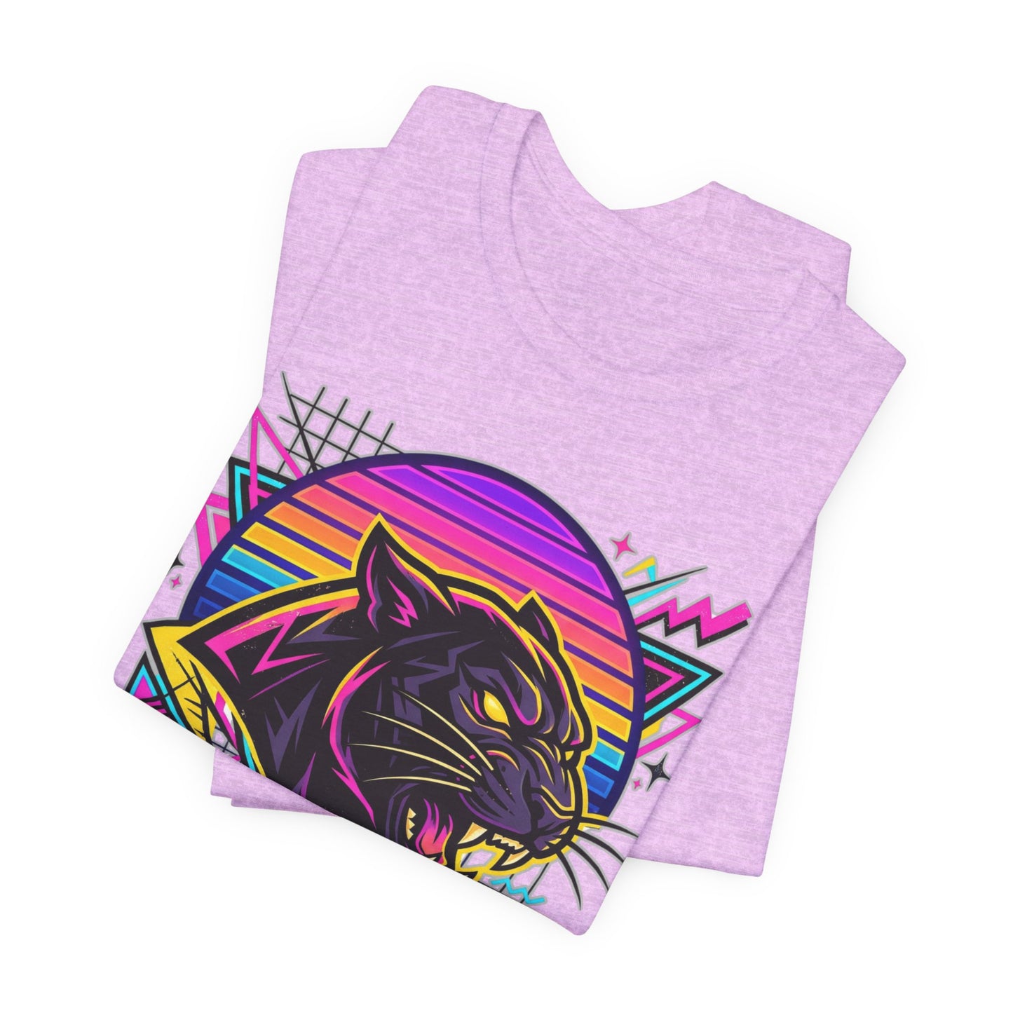 Retro Neon Panther