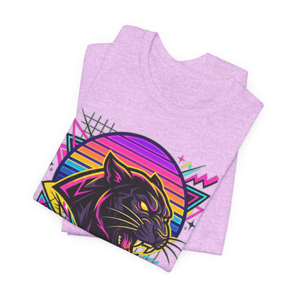 Retro Neon Panther