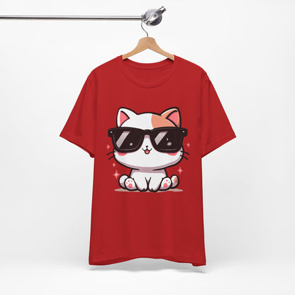 Cute Kitty Cat with Shades Tee