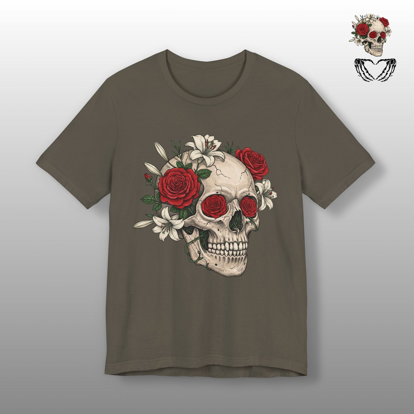 Skull Roses Tee