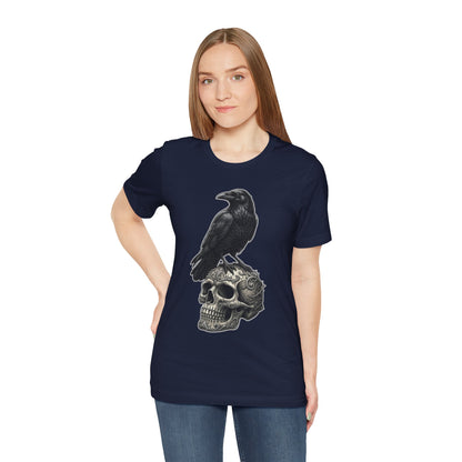 Raven on Skull