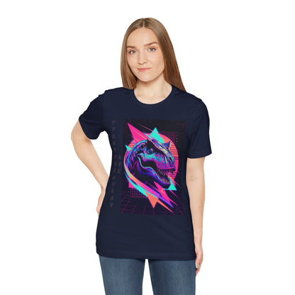 Retro Neon T-Rex