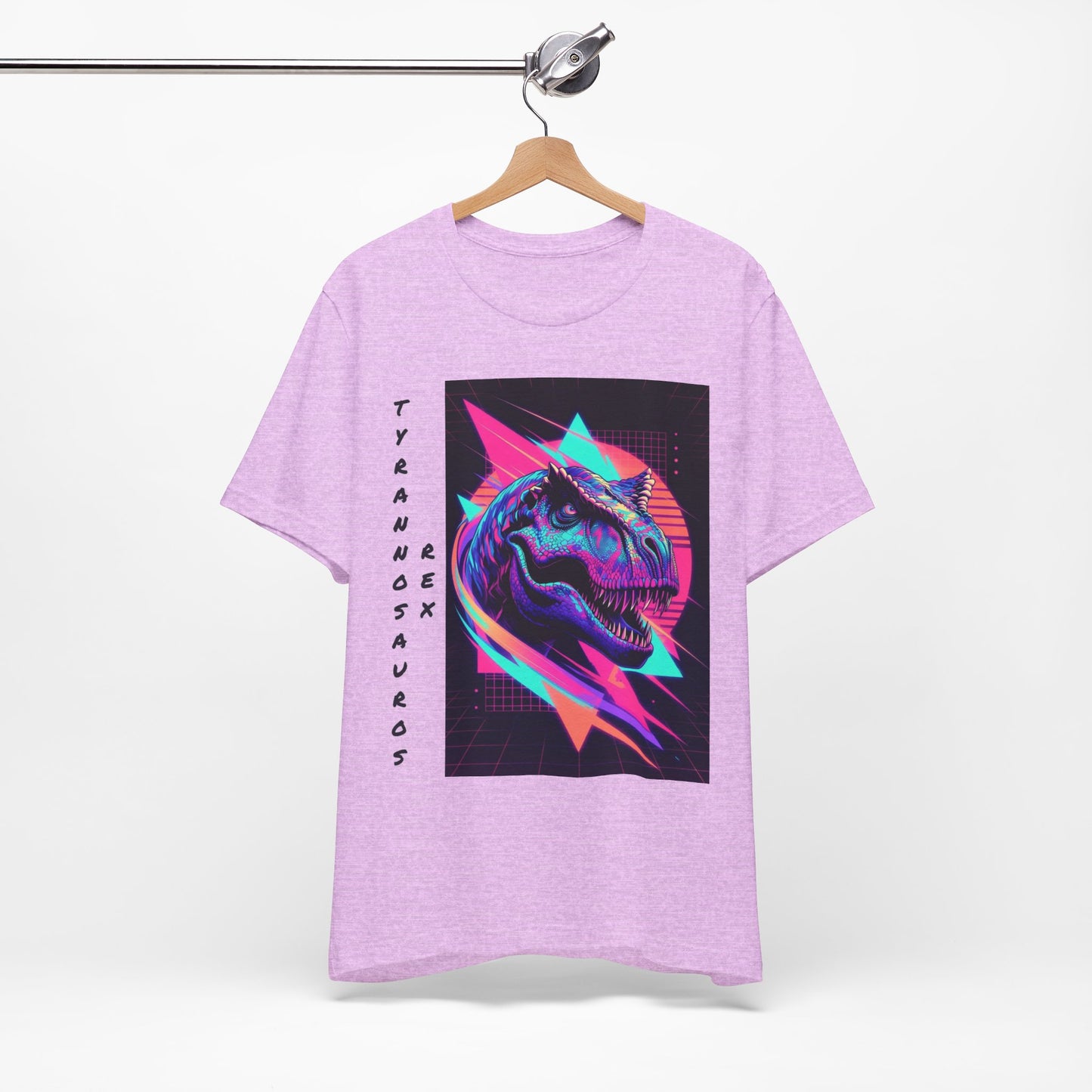 Retro Neon T-Rex