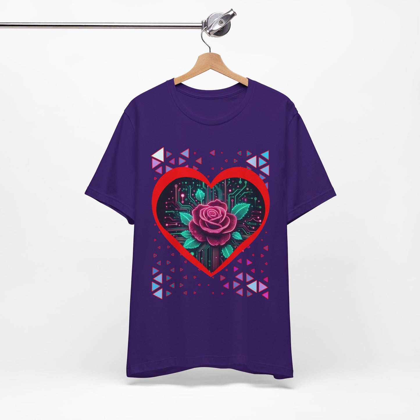Romantic Heart Rose